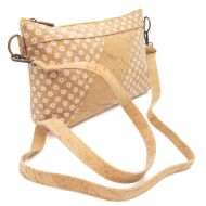 Listonoszka crossbody MARGARETKA korkowa 3p - 3