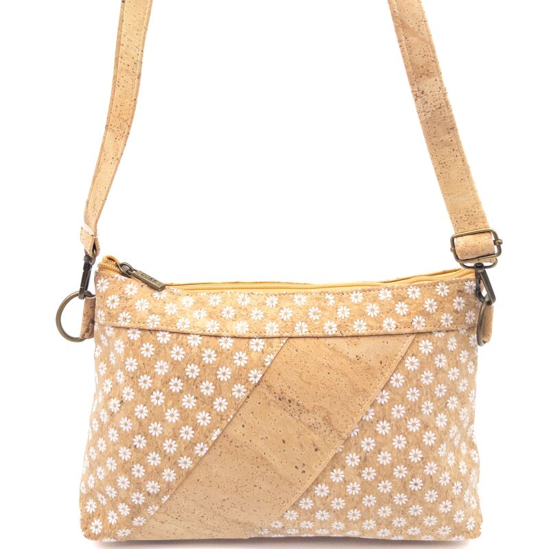 Listonoszka crossbody MARGARETKA korkowa 3p