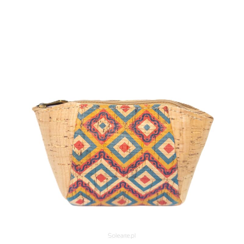 Portmonetka FOLK korkowa 12cm