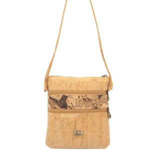 Listonoszka crossbody MARMORE korkowa 4p