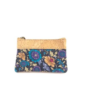 Portmonetka FLORES damska korkowa 2p