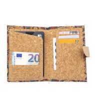 Paszportówka Portfel FOLK korkowy 6p - 2