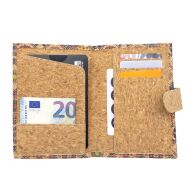 Paszportówka Portfel FOLK korkowy 6p - 2