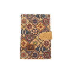 Paszportówka Portfel FOLK korkowy 6p