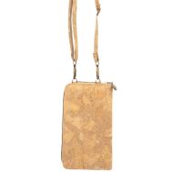 Listonoszka crossbody z paskiem MARGARIDA korkowa 8p - 3