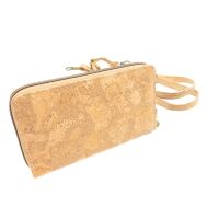 Listonoszka crossbody z paskiem MARGARIDA korkowa 8p - 6