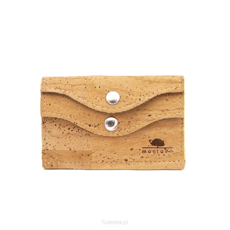 Portmonetka etui na klucze CLASSIC korkowa 3p
