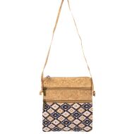 Listonoszka crossbody FOLK korkowa 3p - 4