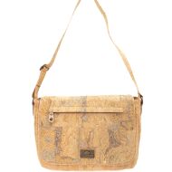 Listonoszka crossbody MARMORE korkowa 5p - 2