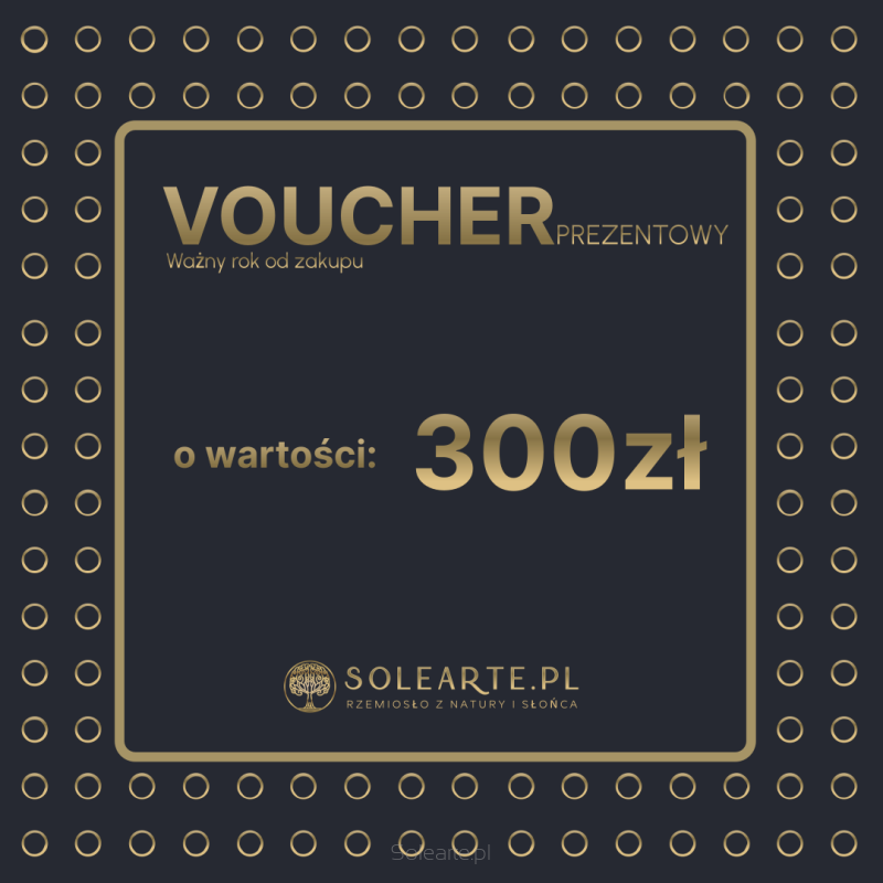 Voucher prezentowy o wartości 300 zł