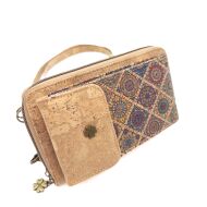 Listonoszka crossbody z paskiem FOLK korkowa 8p - 4
