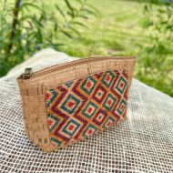 Kosmetyczka FOLK korkowa 16cm - 2