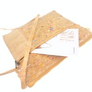 Listonoszka crossbody CONFETTI korkowa 2p - 4
