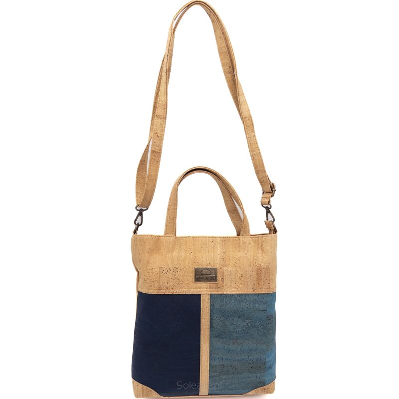 Torebka 3 w 1 COLORE korkowa 4p