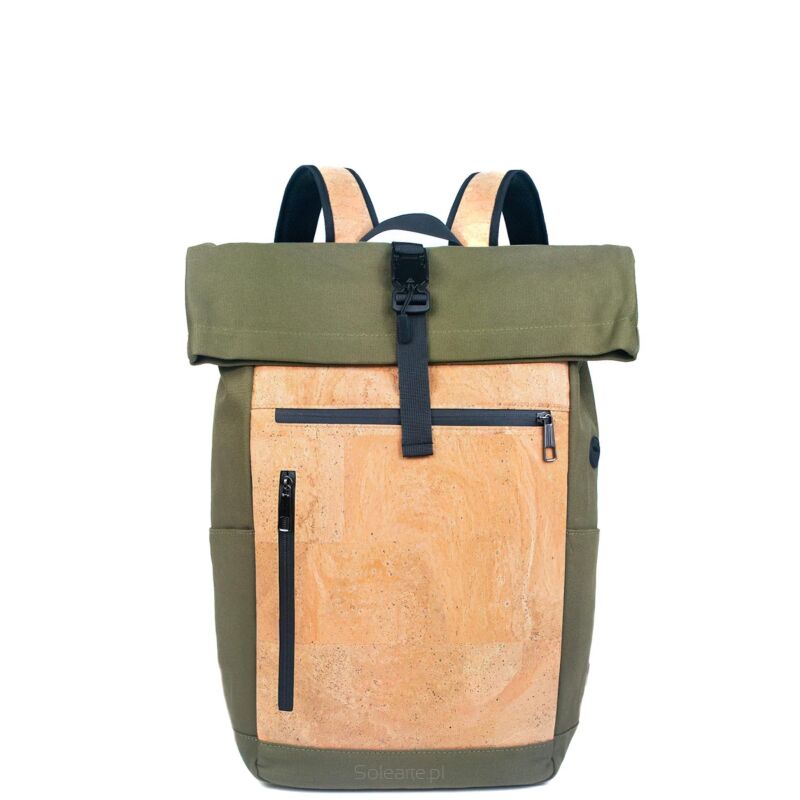 Plecak podróżny / na laptopa CLASSIC korkowy 9p