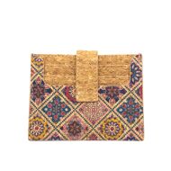 Portfel FOLK slim FIT korkowy 7p - 5