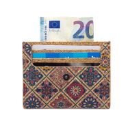 Portfel FOLK slim FIT korkowy 7p - 4