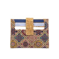 Portfel FOLK slim FIT korkowy 7p - 6