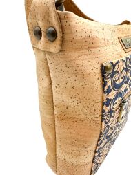 Listonoszka crossbody FOLK korkowa 6p - 4