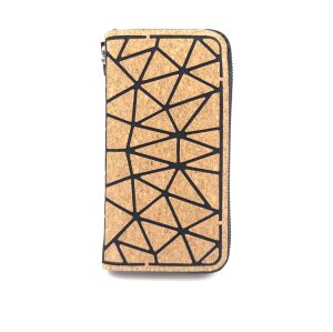 Portfel  z paskiem MODERN damski korkowy 14p