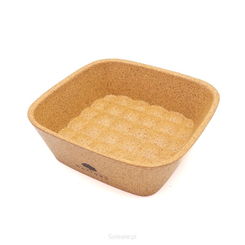 Misa na owoce Patera kwadrat 25 cm korkowa