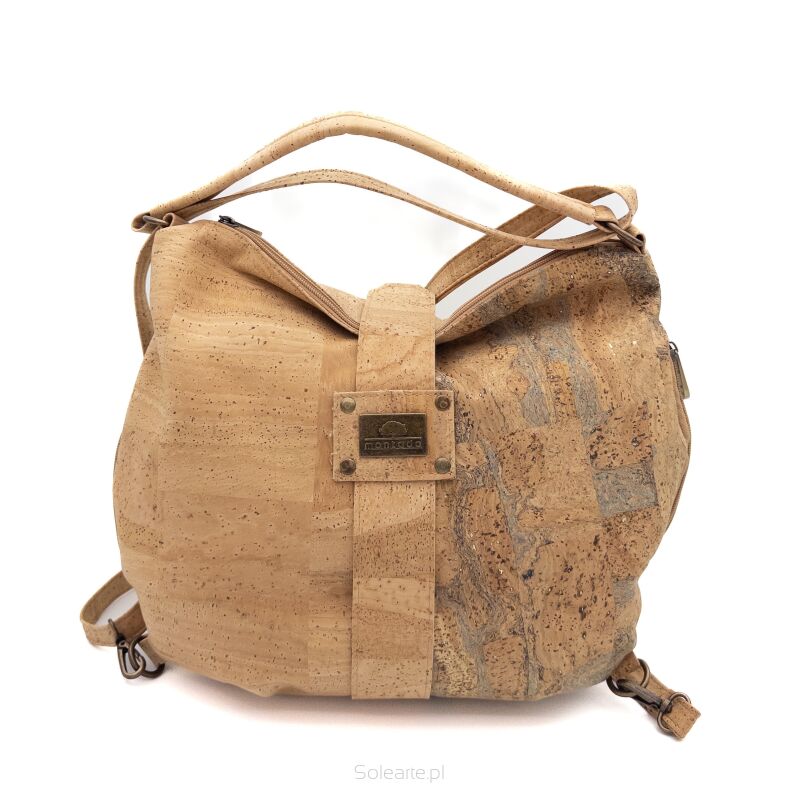 Torebka 3 w 1 MARMORE korkowa 5p