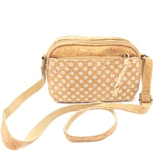 Listonoszka crossbody MARGARIDA korkowa 5p