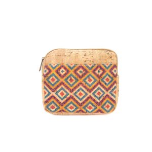 Portmonetka FOLK korkowa 14cm 2p