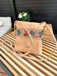Listonoszka crossbody COLORE korkowa 4p - 3