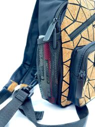 Plecak listonoszka crossbody MODERN korkowa 5p - 12