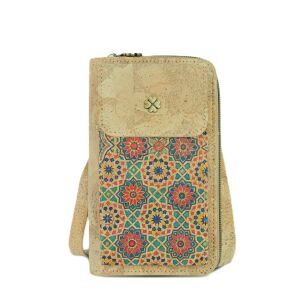 Listonoszka crossbody z paskiem FOLK korkowa 8p