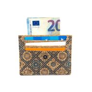 Portfel FOLK CUADRADO slim FIT korkowy 7p - 5