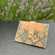 Portfel FOLK slim FIT korkowy 7p - 2