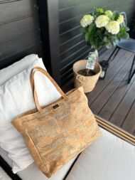 Torebka shopperka MARMORE korkowa 4p - 3