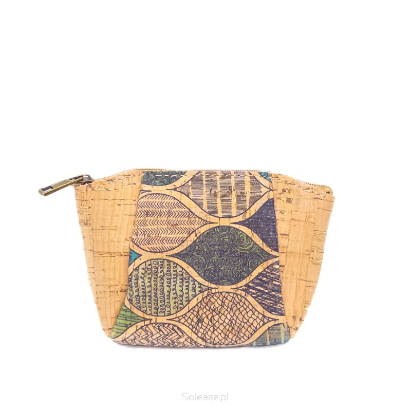 Portmonetka FOLK korkowa 12cm