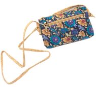 Listonoszka mała crossbody FLORES korkowa 3p - 2