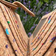 Portfel CONFETTI damski korkowy 12p - 7