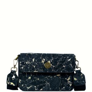 Torebka crossbody usztywniana ORO korkowa 2p