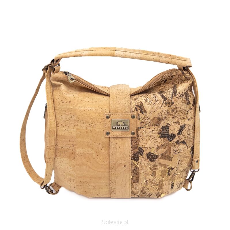 Torebka 3 w 1 MARMORE korkowa 5p