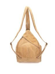Plecak crossbody 2 w 1 MARMORE korkowy 5p - 4